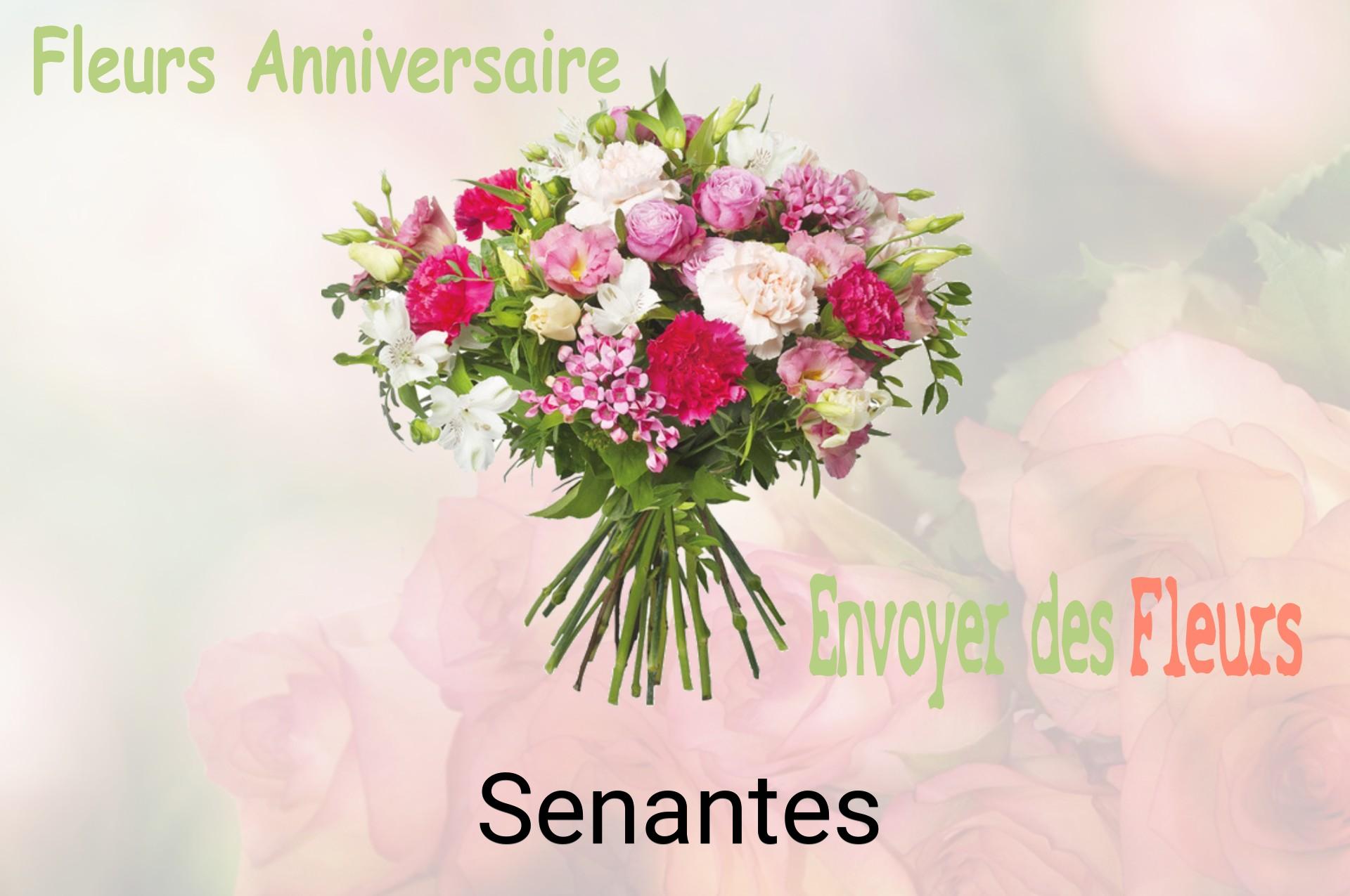 Bouquet de fleurs d’anniversaire livré à Senantes